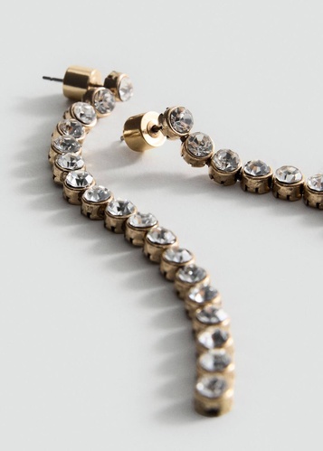 Фото ракурс 2 - Жіночі золоті сережки Mango артикул 17087803 OR 1 season