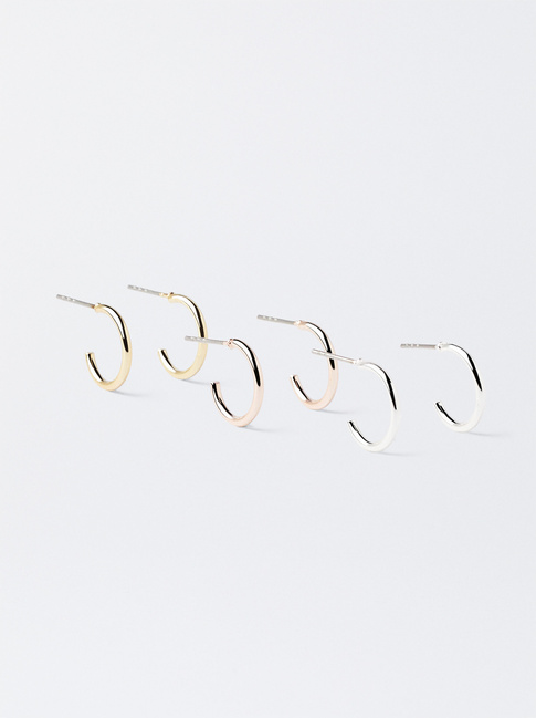 Фото ракурс 2 - Жіночі різнокольорові сережки Parfois артикул 160159 _HM SS2025