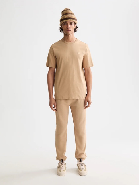 Фото ракурс 3 - Чоловіча бежева футболка SCOTCH & SODA артикул 181288 260 FW2025