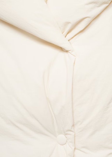 Жіноча молочна куртка Mango артикул 77028264 02 7 season Фото ракурс 4 - Жіноча молочна куртка Mango артикул 77028264 02 7 season