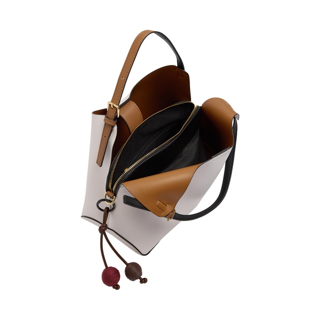 Жіноча біла сумка Parfois артикул 233308 _WT FW2025 Фото ракурс 4 - Жіноча біла сумка Parfois артикул 233308 _WT FW2025