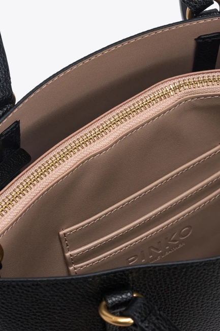 Жіноча чорна сумка Pinko артикул 102833-A1LF Z99Q SS2025 Фото ракурс 5 - Жіноча чорна сумка Pinko артикул 102833-A1LF Z99Q SS2025