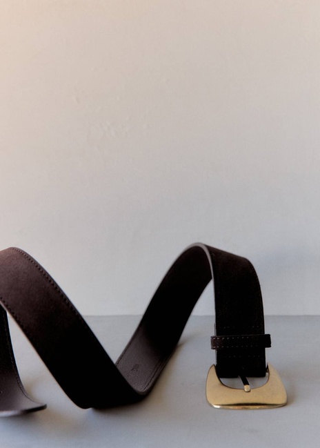 Жіночий коричневий ремінь Mango артикул 27021210 32 2 season Фото ракурс 5 - Жіночий коричневий ремінь Mango артикул 27021210 32 2 season