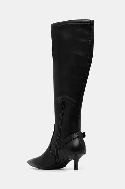Жіночі чорні чоботи Pinko артикул SD0369-E028 Z99 FW2025 Фото ракурс 3 - Жіночі чорні чоботи Pinko артикул SD0369-E028 Z99 FW2025