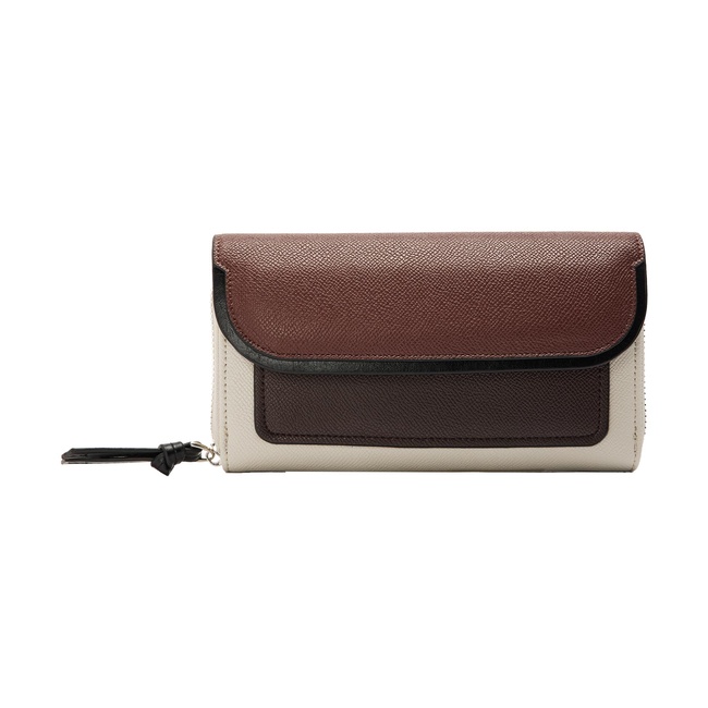 Жіночий бордовий гаманець Parfois артикул 241407 _BU FW2025 Фото ракурс 1 - Жіночий бордовий гаманець Parfois артикул 241407 _BU FW2025