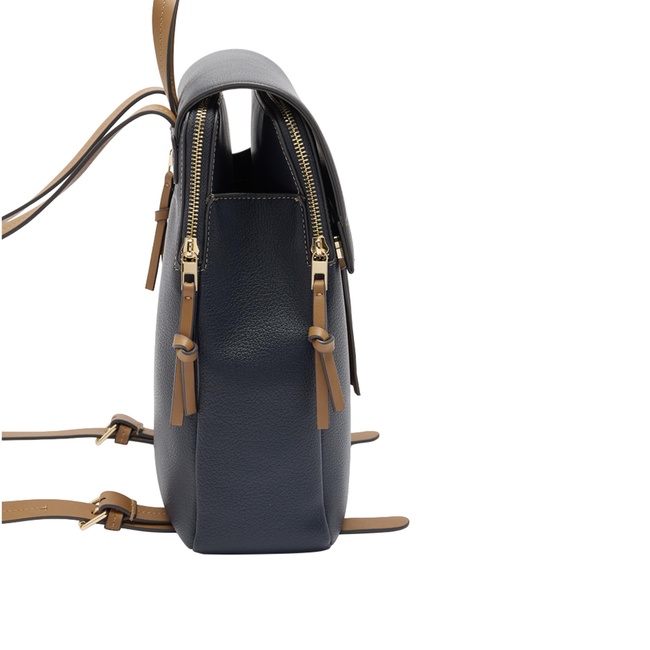 Фото ракурс 3 - Женский синий рюкзак Parfois артикул 234854 _NV FW2025