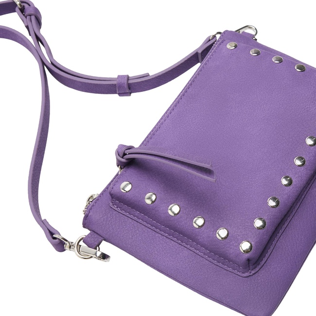 Женская фиолетовая сумка Parfois артикул 238944 _PU FW2025 Фото ракурс 3 - Женская фиолетовая сумка Parfois артикул 238944 _PU FW2025