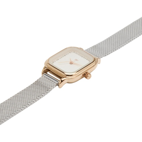 Фото ракурс 2 - Женские серебряные часы Parfois артикул 240105 _MM FW2025