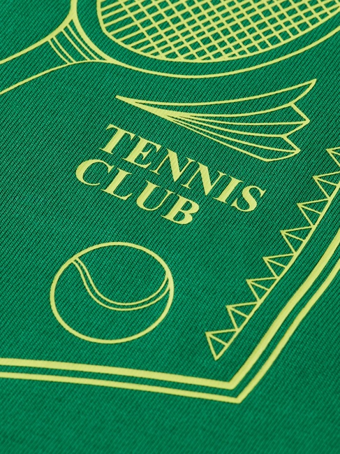 Фото ракурс 3 - Жіноча зелена футболка SCOTCH & SODA артикул 179620 U351 SS2025