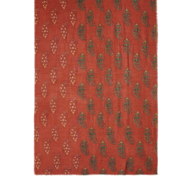 Фото ракурс 2 - Жіночий червоний шарф Parfois артикул 242194 _RD SS2026