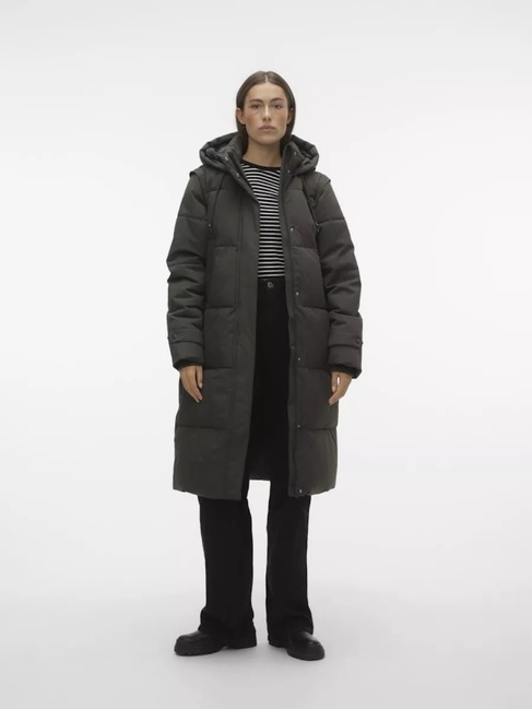 Фото ракурс 1 - Женский коричневый жилет Vero Moda  артикул 10299498 Peat FW2024