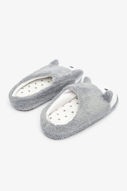 Женские серые тапочки Penti артикул PN38V4LQ24SK BE81 24FW Фото ракурс 3 - Женские серые тапочки Penti артикул PN38V4LQ24SK BE81 24FW