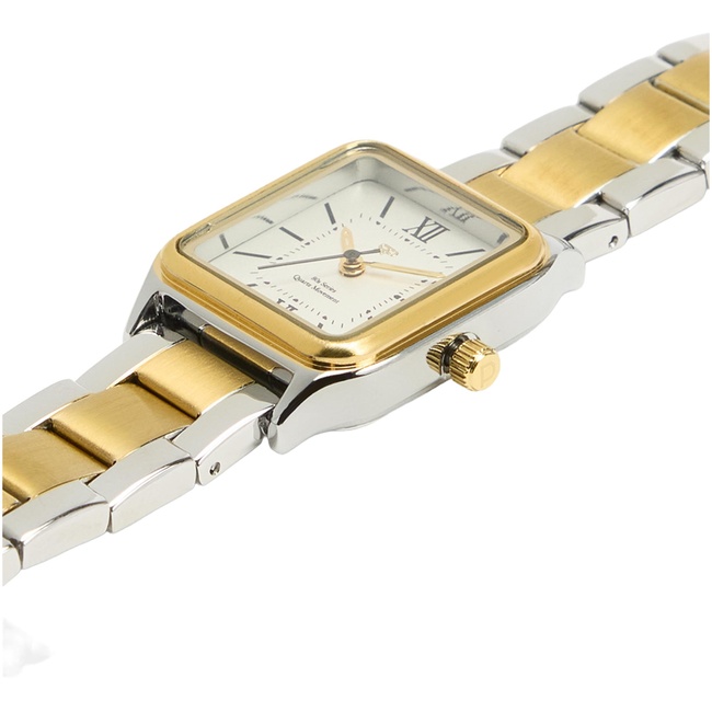 Фото ракурс 2 - Жіночий золото-срібний годинник Parfois артикул 240243 _MM FW2025