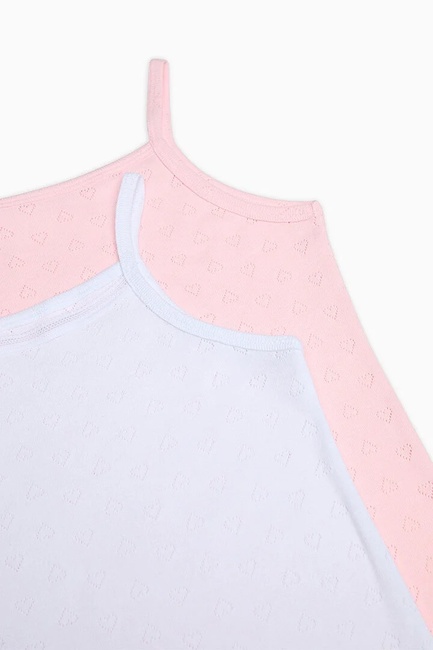 Фото ракурс 4 - Разноцветная майка для девочек Penti артикул PL6ASX8P25IY MIX 25SS