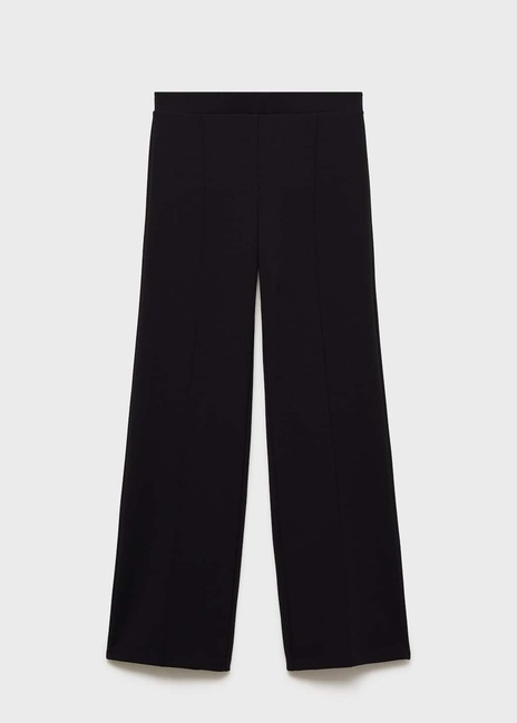 Женские черные брюки Mango артикул 87073279 99 8 season Фото ракурс 3 - Женские черные брюки Mango артикул 87073279 99 8 season