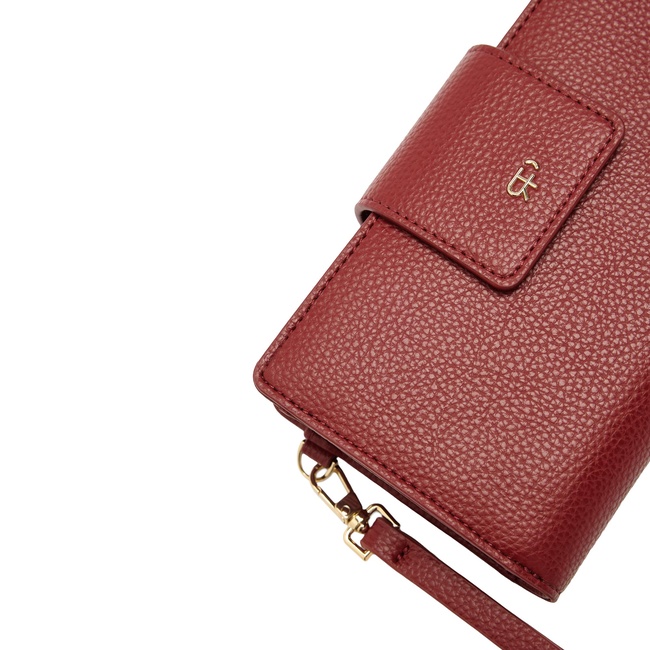 Женский красный кошелёк Parfois артикул 239867 _RD FW2025 Фото ракурс 3 - Женский красный кошелёк Parfois артикул 239867 _RD FW2025