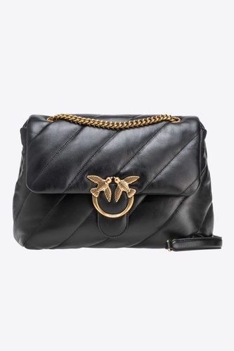 Фото ракурс 1 - Женская черная сумка Pinko артикул 100037-A0F2 Z99Q FW2025