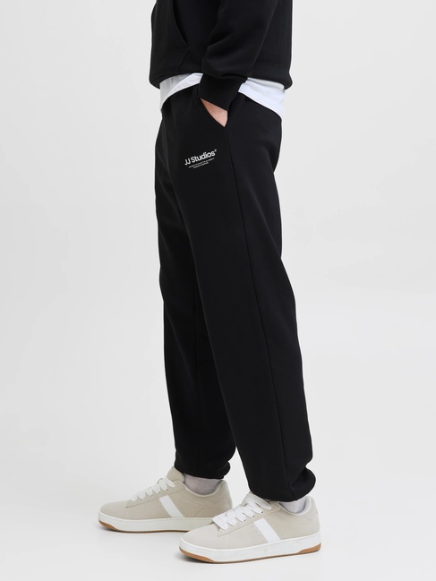 Фото ракурс 6 - Чоловічі чорні штани Jack & Jones артикул 12278943 Black FW2025