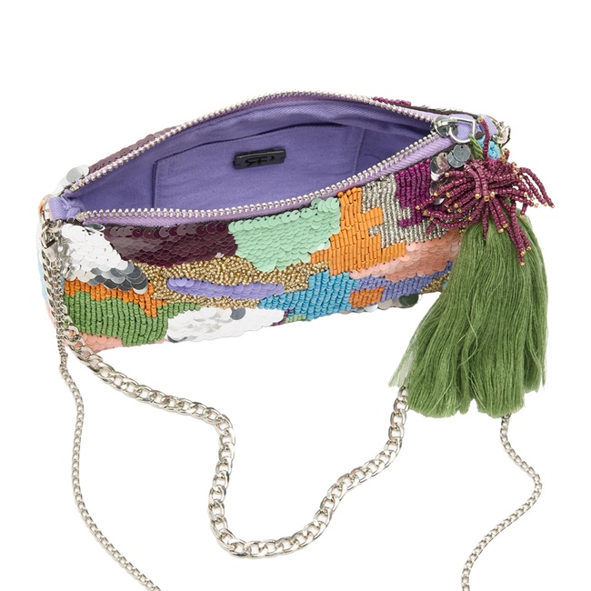 Женская разноцветная сумка Parfois артикул 231830 _DM FW2025 Фото ракурс 5 - Женская разноцветная сумка Parfois артикул 231830 _DM FW2025