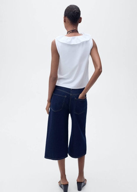 Фото ракурс 2 - Жіночий білий топ Mango артикул 87068267 01 8 season