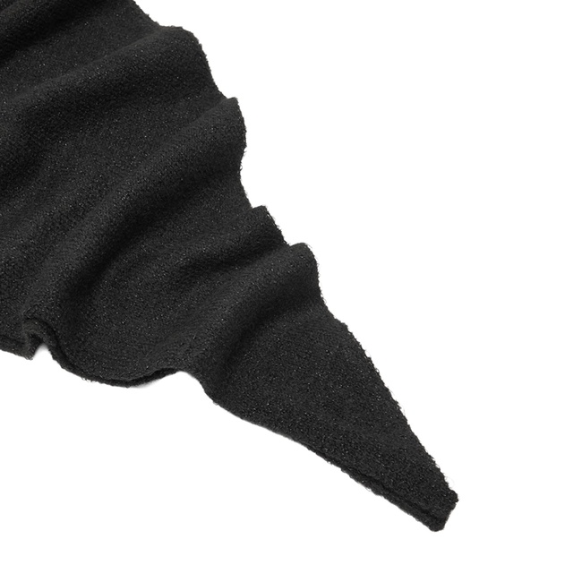 Жіночий чорний шарф Parfois артикул 241374 _BK FW2025 Фото ракурс 3 - Жіночий чорний шарф Parfois артикул 241374 _BK FW2025