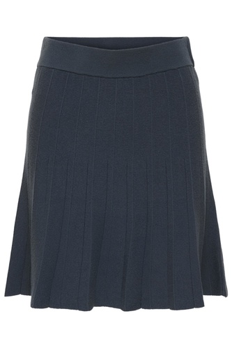 Фото ракурс 1 - Женская синяя юбка Only артикул 15351515 Ebony FW2025