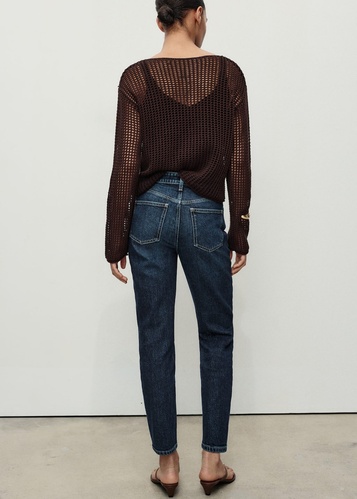 Фото ракурс 2 - Женские синие джинсы Mango артикул 17054423 TO 1 season