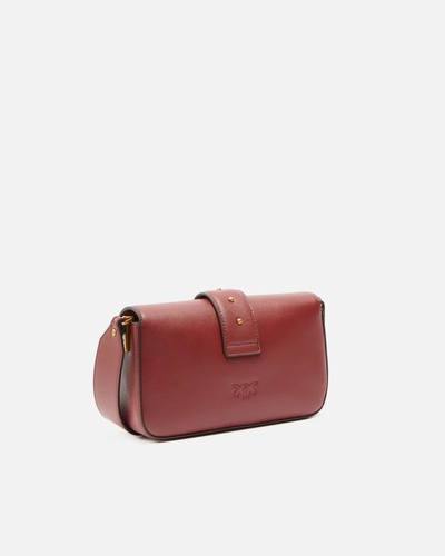 Фото ракурс 2 - Женская бордовая сумка Pinko артикул 104340-A0QO Y1HQ FW2025