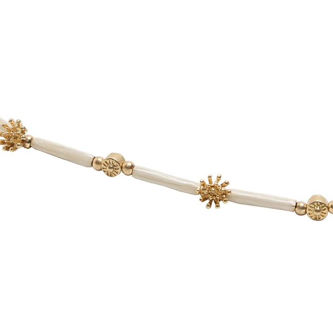 Жіночий білий браслет Parfois артикул 235112 _WT FW2025 Фото ракурс 2 - Жіночий білий браслет Parfois артикул 235112 _WT FW2025