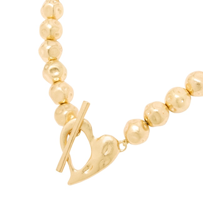 Жіноче золотe намисто Parfois артикул 238720 _GD SS2026 Фото ракурс 3 - Жіноче золотe намисто Parfois артикул 238720 _GD SS2026