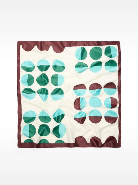 Женский разноцветный шарф Parfois артикул 236840 _BM SS2025 Фото ракурс 1 - Женский разноцветный шарф Parfois артикул 236840 _BM SS2025