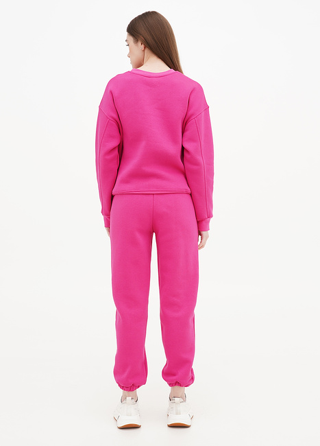 Фото ракурс 2 - Жіночі рожеві штани EQUILIBRI артикул NOS FL Jogger Pink FW2024