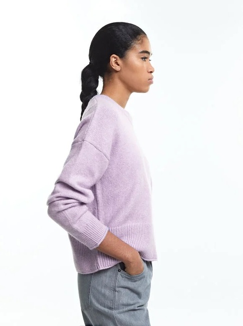 Фото ракурс 2 - Жіночий фіолетовий светр Parfois артикул 215522 _LL SS2024