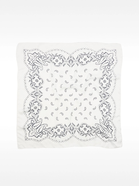 Фото ракурс 1 - Жіночий молочний шарф Parfois артикул 238354 _EC FW2025