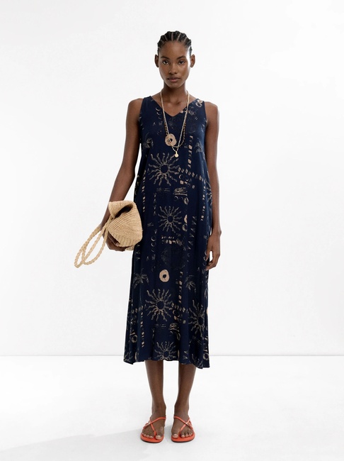 Фото ракурс 1 - Жіноча чорна сукня Parfois артикул 234648 _BK FW2025