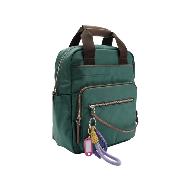 Жіночий зелений рюкзак Parfois артикул 240194 _GN FW2025 Фото ракурс 3 - Жіночий зелений рюкзак Parfois артикул 240194 _GN FW2025