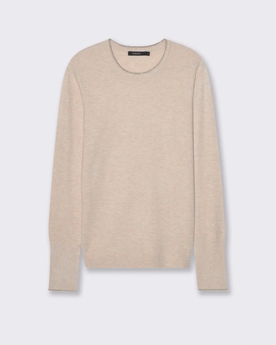 Фото ракурс 1 - Жіночий бежевий джемпер Piazza Italia артикул 55874 Corn beige FW2025