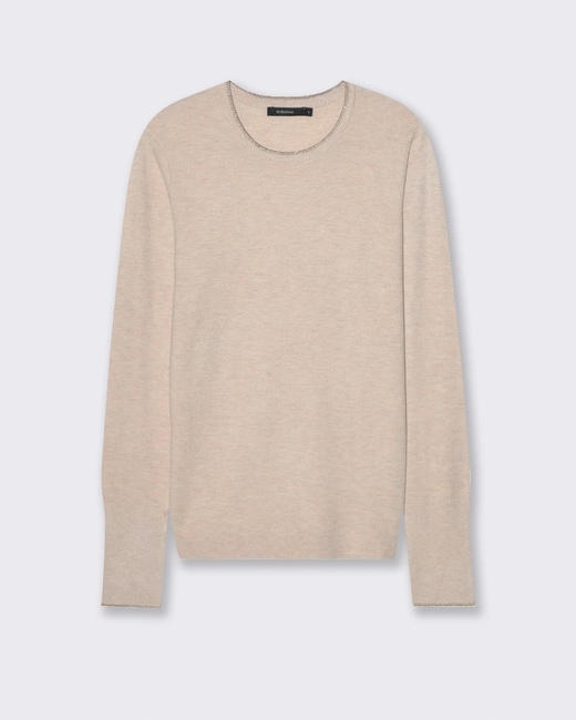 Фото ракурс 1 - Жіночий бежевий джемпер Piazza Italia артикул 55874 Corn beige FW2025