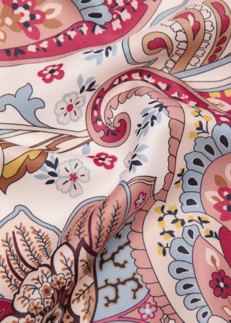 Жіночий рожевий шарф Mango артикул 27051196 85 2 season Фото ракурс 2 - Жіночий рожевий шарф Mango артикул 27051196 85 2 season