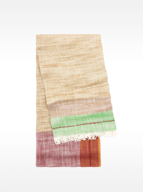 Фото ракурс 1 - Женский разноцветный шарф Parfois артикул 233030 _DM FW2025