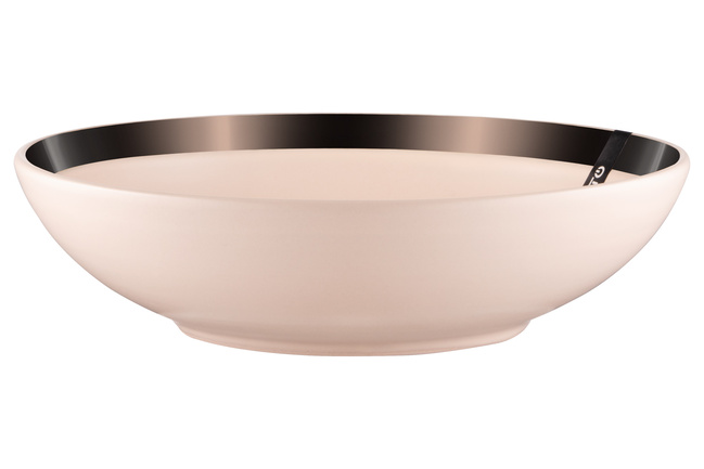 Бежевая тарелка суповая Ardesto артикул AR2920LCC No color FW2025 Фото ракурс 1 - Бежевая тарелка суповая Ardesto артикул AR2920LCC No color FW2025