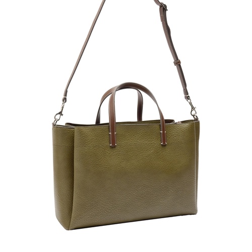 Фото ракурс 2 - Женская зеленая сумка Parfois артикул 237158 _KK FW2025