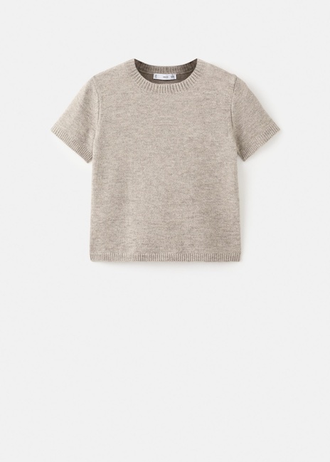 Жіночий бежевий джемпер Mango артикул 17007846 06 1 season Фото ракурс 3 - Жіночий бежевий джемпер Mango артикул 17007846 06 1 season