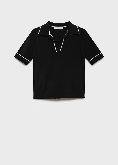 Женский черный джемпер Mango артикул 17062916 99 1 season Фото ракурс 5 - Женский черный джемпер Mango артикул 17062916 99 1 season