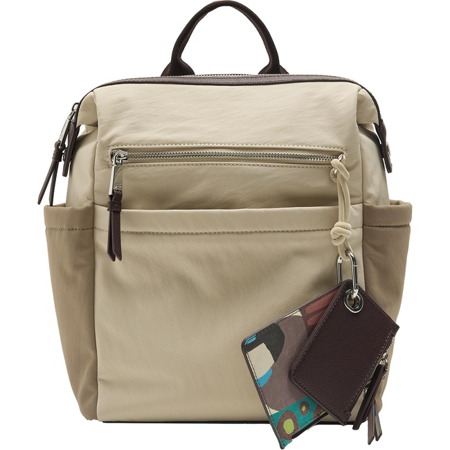 Фото ракурс 1 - Жіночий молочний рюкзак Parfois артикул 234172 _EC FW2025