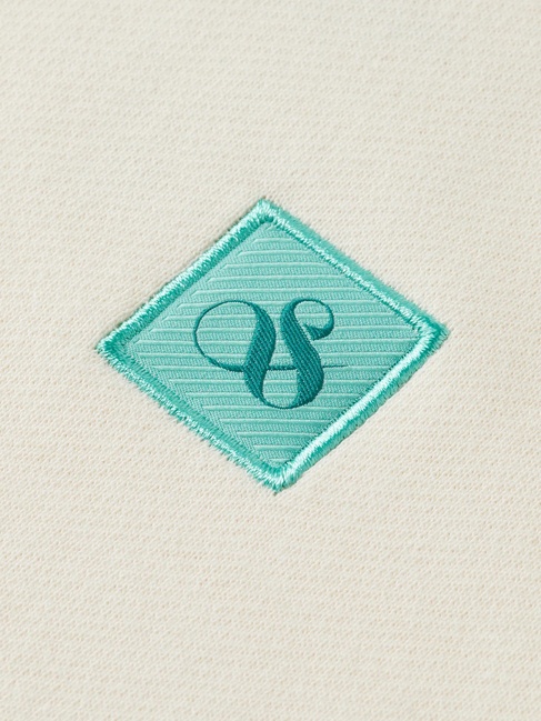 Фото ракурс 6 - Чоловічий білий светр SCOTCH & SODA артикул 181275 100 FW2025