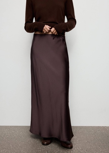 Фото ракурс 1 - Женская черная юбка Mango артикул 17097817 66 1 season