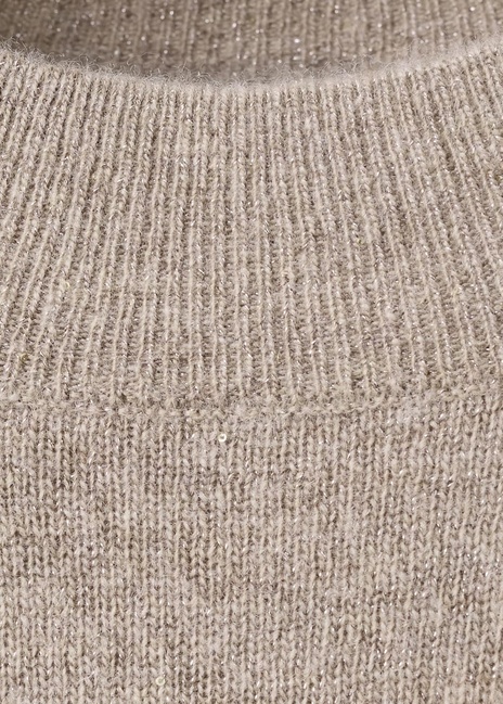 Женский бежевый джемпер Mango артикул 17007810 06 1 season Фото ракурс 5 - Женский бежевый джемпер Mango артикул 17007810 06 1 season