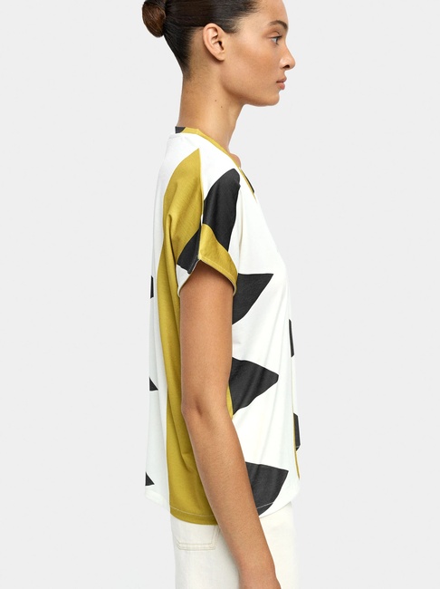 Фото ракурс 3 - Жіноча різнокольорова блузка Parfois артикул 240931 _BM FW2025