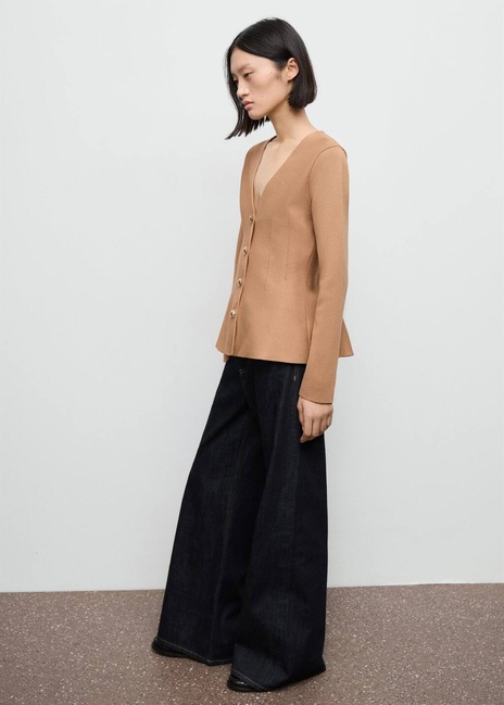 Фото ракурс 5 - Жіночий бежевий жакет Mango артикул 17065823 09 1 season